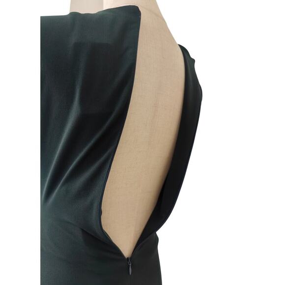 Alex Perry Sleeveless Cut Out Wrap Gown in Crepe Jersey US 8 - Picture 9 of 12